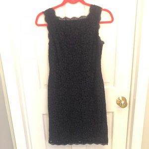 Adrianna Papell Navy lace Dress
